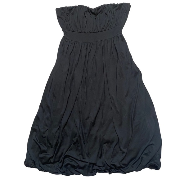 BANANA REPUBLIC STRAPLESS BLACK DRESS SIZE 0 - Picture 1 of 4